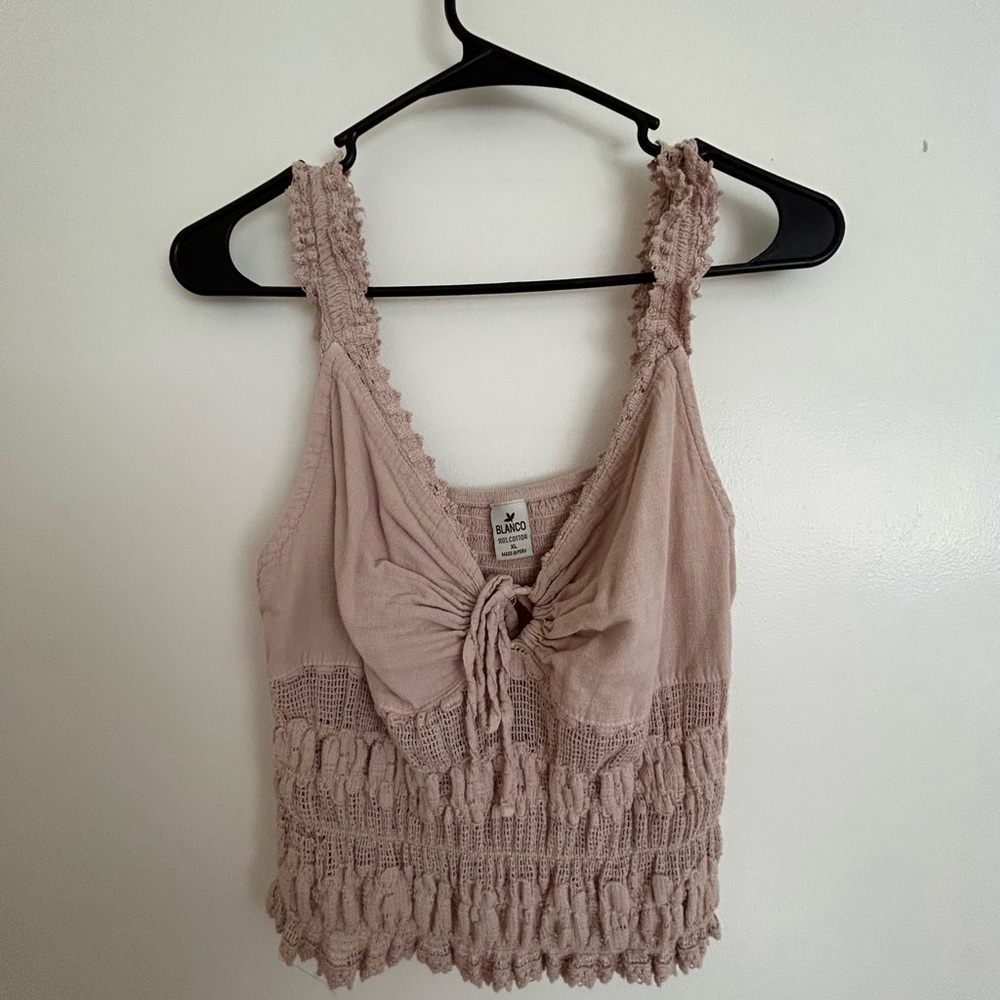 Cropped tank